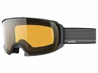 uvex Craxx Brillenträger Skibrille (Farbe: 5029 gun met mat, lasergold...