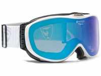 Alpina Skibrille Challenge 2.0 QM (Farbe: 811 weiß, Scheibe: orange,