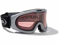 Alpina A704124000001, Alpina Skybird Skibrille (021 silber, Scheibe:...
