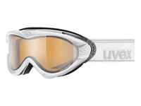 uvex Skibrille Onyx Polavision (Farbe: 1121 polarwhite mat, double lens,...
