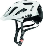 Uvex 41077505781715, uvex Quatro Fahrradhelm (56-61 cm, 08 white mat/black)