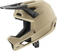 Uvex S41093505700222, uvex Ravage Fullface Helm (60-63 cm, 02 desert/black matt)