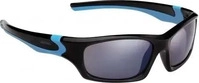 Alpina A849624033101, Alpina Flexxy Teen Sonnenbrille (331 black/cyan, Ceramic,