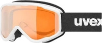 Uvex S55386105703401, Uvex Speedy Nova Kinder Skibrille (1030 white, lasergold (S2))