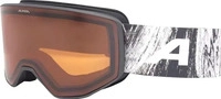 Alpina A7317, Alpina Venet Skibrille (133 black glacier matt, Scheibe: orange (S2))
