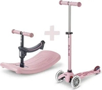 Micro MMD386HO3600001, Micro Mini Deluxe Rock & Go LED Kinderkickboard (dusty...
