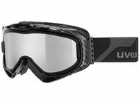 uvex g.gl 300 Take Off Polavision Brillenträgerskibrille (Farbe: 2126 schwarz,