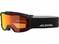Alpina Pheos Junior Mirror Skibrille (Farbe: 831 black matt, Scheibe: MIRROR...