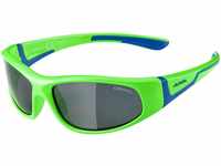 Alpina Flexxy Junior Sonnenbrille (Farbe: 471 neon green/blue Ceramic, Scheibe:...