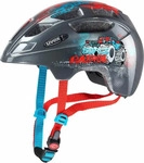 Uvex 41480705700810, uvex Finale Kinderfahrradhelm (51-55 cm, 18 force patrol)