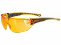 uvex Sportstyle 204 Sportbrille (Farbe: 3112 orange, orange (S1)) 53052505700101