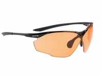 Alpina Splinter Shield VL Sportbrille (Farbe: 131 black, Scheibe: Varioflex...