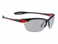 Alpina Twist Three 2.0 Varioflex Sportbrille (Farbe: 135 black matt/red,...