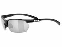 uvex Sportstyle 114 Sportbrille (Farbe: 2216 black mat, litemirror...