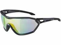Alpina S-Way VLM Sportbrille (Farbe: 229 cool matt/black, Varioflex mirror,...