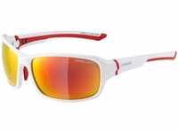 Alpina A863024031001, Alpina Lyron Sportbrille (310 white matt/red, Scheibe:...