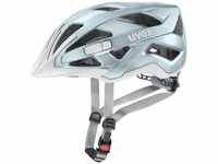 uvex Active Fahrradhelm (Größe: 52-57 cm, 06 aqua/white) 41043105761511