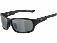 Alpina Lyron small Sportbrille (Farbe: 330 black matt, Scheibe: Ceramic black mirror