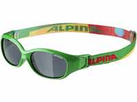 Alpina Sports Flexxy Kids Sonnenbrille (Farbe: 475 green/puzzle, Ceramic, Scheibe: