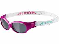 Alpina Sports Flexxy Kids Sonnenbrille (Farbe: 457 pink/dots, Ceramic, Scheibe: black