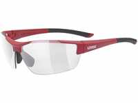 uvex Sportstyle 612 Variomatic light Sportbrille (Farbe: 3390 red matt,...