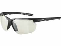 Alpina Defey HR Sportbrille (Farbe: 334 black matt, Ceramic mirror, Scheibe:...