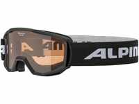 Alpina Piney SH Skibrille (Farbe: 431 black matt, Scheibe: SINGLEFLEX (S2))