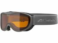 Alpina Brillenträgerskibrille Challenge 2.0 (Farbe: 121 grey, Scheibe:...