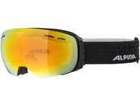 Alpina Granby Skibrille (Farbe: 835 black matt, Scheibe: MULTIMIRROR red (S2))