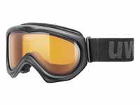uvex Magic II Skibrille (Farbe: 2129 black, lasergold lite/clear) 55004705700001
