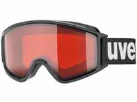uvex g.gl 3000 LGL Brillenträger Skibrille (Farbe: 2030 black, lasergold lite/rose