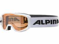 Alpina Piney SH Skibrille (Farbe: 411 white, Scheibe: SINGLEFLEX (S2))...