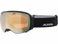 Alpina Big Horn Rahmenlose Skibrille QHM (Farbe: 833 black matt, Scheibe:...