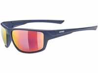 uvex Sportstyle 230 Sportbrille (Farbe: 4416 blue mat, mirror red (S3))