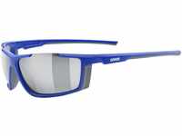 uvex Sportstyle 310 Sportbrille (Farbe: 4416 blue mat, mirror silver (S4))