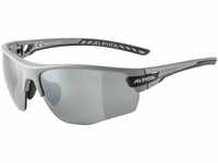 Alpina Tri-Effect 2.0 HR Sportbrille mit Wechselscheiben (Farbe: 321 grey matt,