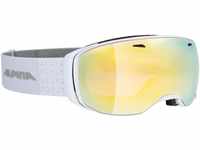 Alpina Estetica QVMM Skibrille (Farbe: 711 white, Scheibe: QUATTROVARIOFLEX...
