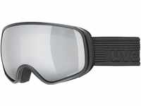 uvex Scribble FM sphere Kinderskibrille (Farbe: 2030 black, mirror silver clear...