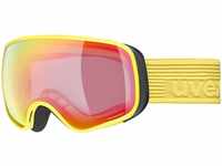 uvex Scribble FM sphere Kinderskibrille (Farbe: 6030 yellow, mirror rainbow clear