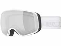 uvex Scribble FM sphere Kinderskibrille (Farbe: 1030 white, mirror silver clear...