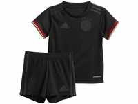 adidas DFB Baby Kit Auswärtsausrüstung EM 2020/2021 (Größe: 68, black)