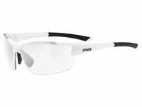 uvex Sportstyle 612 Variomatic light Sportbrille (Farbe: 8890 white, variomatic