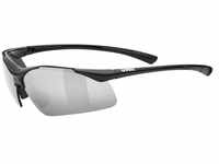 uvex Sportstyle 223 Sportbrille (Farbe: 2216 black, litemirror silver (S3))