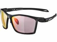Alpina Twist Five QVM Sportbrille (Farbe: 531 black matt, Scheibe: QuattroVarioflex