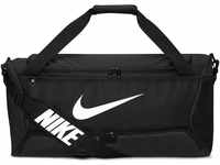 Nike Brasilia Sporttasche medium (Farbe: 010 schwarz/schwarz/weiß) DH771015601001