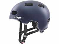 uvex HLMT 4 cc Kinder-Fahrradhelm (Größe: 55-58 cm, 08 deep space matt)
