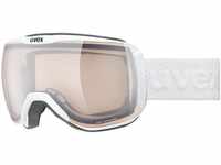uvex Downhill 2100 Variomatic Skibrille (Farbe: 1030 white matt, mirror
