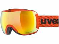 uvex Downhill 2100 CV Skibrille (Farbe: 3130 fierce red mat, mirror