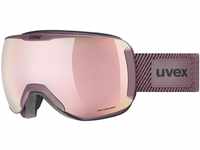 uvex Downhill 2100 CV Planet Skibrille (Farbe: 3030 antique rose mat, mirror