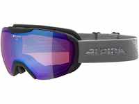 Alpina Pheos Quattroflex Skibrille (Farbe: 835 schwarz/grau, Scheibe:...
